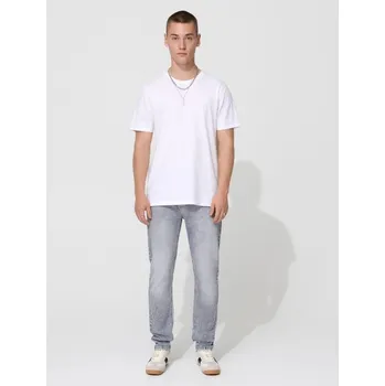 Pánské džíny Džíny slim se sepraným efektem - 36/32 - House - světle šedá - 170GL-09J