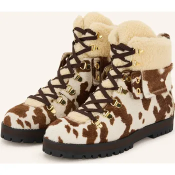 Dámské tenisky Odissì Dámské Šněrovací Boty Heidi, krémová / tmavě hnědá /...