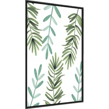 Obraz Plakát na zeď AKVAREL Drobné Lístky Dekorace 60x80