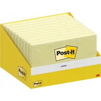Samolepící bloček Samolepicí bločky POST-IT 76x127mm 1x100 listů kanárkově žluté