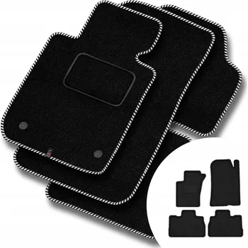 autokoberec Velurové autokoberce Motos 4 ks