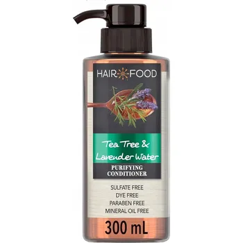 HAIR FOOD Kondicionér na vlasy Tea Tree a Levandulová Voda 300 ml - Levandule
