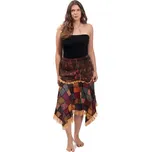 Etno sukně BANDHEJ hnědá