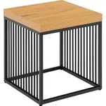 Odkládací stolek s deskou v dubovém dekoru 40x40 cm Strington – Actona ID_1795182