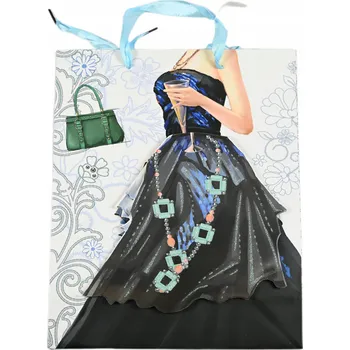 Dárková taška Narozeninová dárková taška pro ženu 26x32 cm RŮZNÉ BARVY