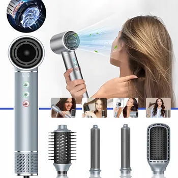 Kulma Airstyler Fén Kulma Kartáč na Vlasy Rotační Ionizace 5v1 Sada