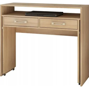 Obdélníkový psací stůl Bim Furniture 98,5 x 36,5 x 87,5 cm bílý