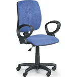 Pracovní židle Torino II područky D, modrá