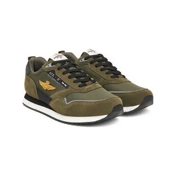 Oblečení a móda Aeronautica Militare Sneakersy 252SC0288UCT03545 Zelená 40