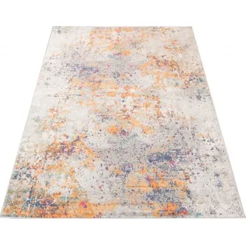 Koberec Makro Abra Kusový koberec DENVER G029D Abstraktní moderní vícebarevný Rozměr: 140x200 cm