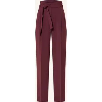 Dámské kalhoty Boss Dámské Marlene Kalhoty Tapiana, tmavě fialová, 34