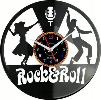 Hodiny Rock and Roll Nástěnné Hodiny Vinylová Deska Moderní Dekorativní Jako Dárek