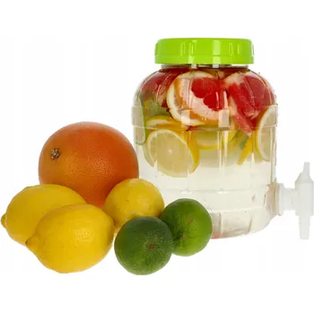 Zavařovací sklenice Multifunkční plastová zavařovací sklenice s kohoutkem 3L s atestem