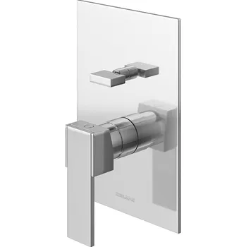 Vodovodní baterie Podomítková vanová baterie Kohlman Excelent, stříbrná