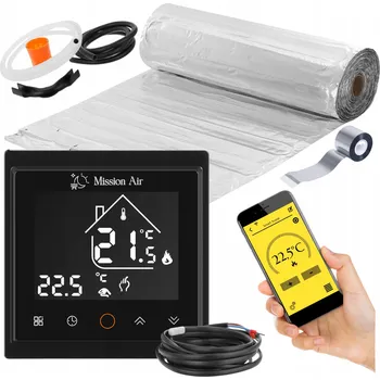 Topná rohož SADA Vyhřívací podložka pod panely MAL-160W/m2 5m2