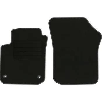 autokoberec Velurové autokoberce s upevněním v sadě Edecor