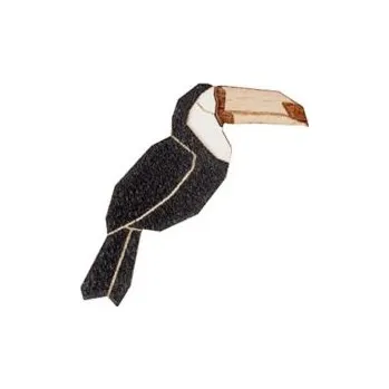 Brož Brož Toucan Brooch ze dřeva s praktickým zapínáním a možností výměny či vrácení do 30 dnů zdarma. - BR120