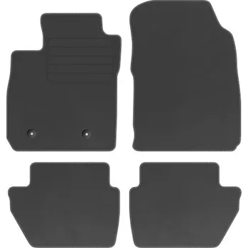 autokoberec Kobercové rohože Edecor velurové 4 ks