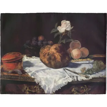 prostírání Prostírání na stůl Košík s ovocem Édouard Manet