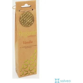 Vonná tyčinka Vonné kužílky Vanilla Organic 1 x 12 ks