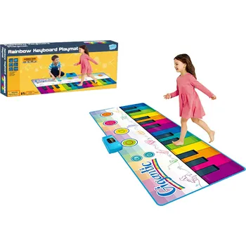 Výuková hračka Mamido Hudební podložka piano barevná