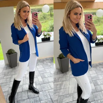 Dámské sako Elegantní sako KIKI Barva: Královská modrá
