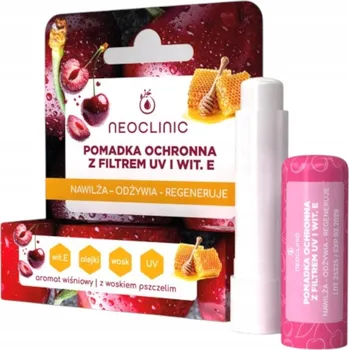 Péče o rty Neoclinic Ochranný balzám na rty s UV filtrem Višeň 5g
