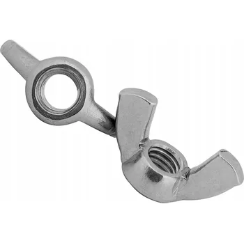 Matice M5 MOTÝLKOVÁ MATICE M5 KŘÍDLOVÁ POZINK 25 kusů