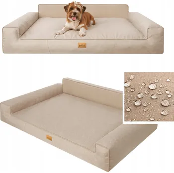 Pelíšek pro psa Psí pelíšek PillowPrim béžový 79 cm x 54 cm