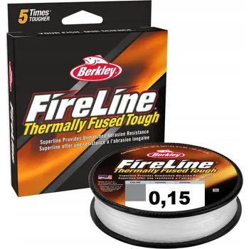 ŠŇŮRA BERKLEY FIRELINE CRYSTAL 8 VLÁKNOVÁ 0,15mm 8,3 kg na metry 1 Ks=10m