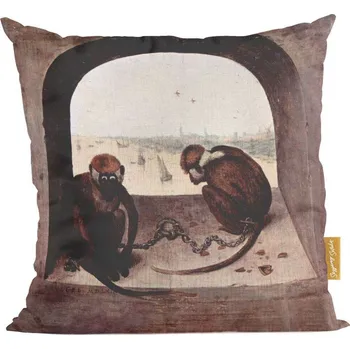 Polštář Polštář Dvě opice Pieter Bruegel starší Umění