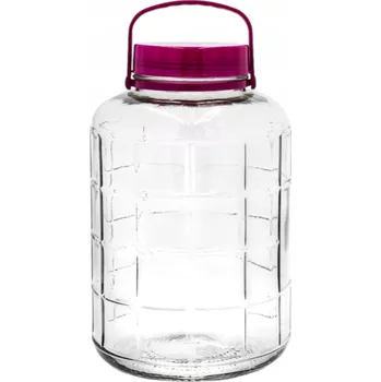 Sklenice Skleněná zavařovací sklenice Festa Italia 16 l čirá, hermetická, s uchem