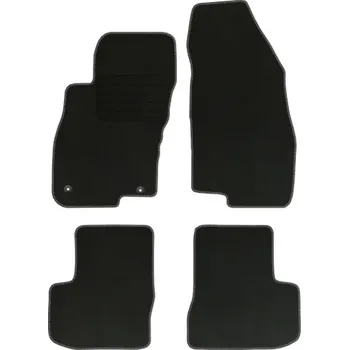 autokoberec Velurové autokoberce s upevněním v sadě Edecor