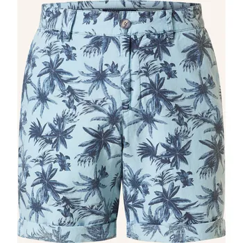 Pánské kraťasy Strokesman's Pánské Šortky Slim Fit Se Lnem, tmavě modrá /...