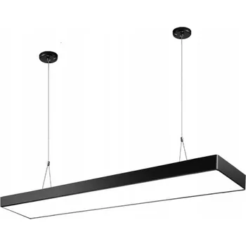 Průmyslové svítidlo KOLORENO LED závěsná lampa lineární ENA - 50W - černá - neutrální bílá