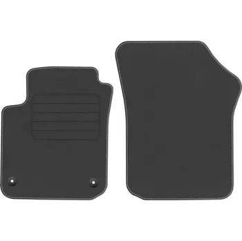 autokoberec Velurové autokoberce s upevněním v sadě Edecor