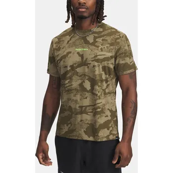 Pánské tričko Under Armour Pjt Rck IsoChill SS 1389956-251 Hnědá SM