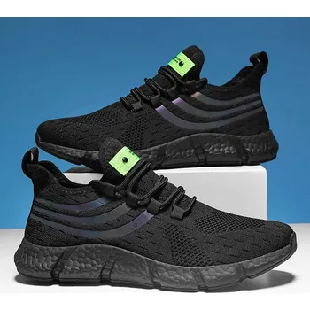 Pánské tenisky Volnočasové pletené tenisky Velikost: 41, Barva (Varianta): Černá