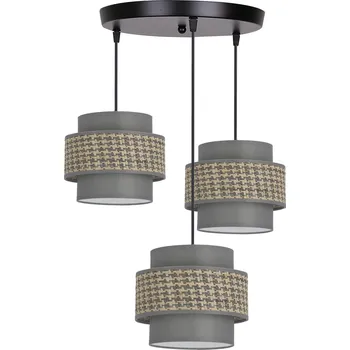 Moderní závěsné svítidlo Luccia 3 světla černé do obývacího pokoje a jídelny CANDELLUX