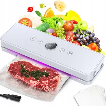 Vakuovačka SVÁŘEČKA FÓLIÍ PRO VAKUOVÉ BALENÍ POTRAVIN 120W BÍLÁ