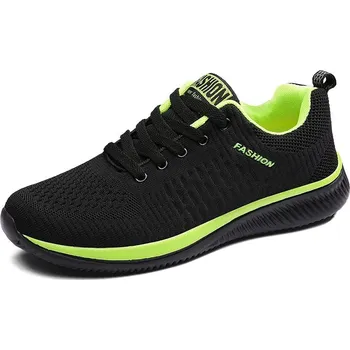 Pánské tenisky Pánské sportovní tenisky s mřížkou Barva: Zelená, Velikost: 39