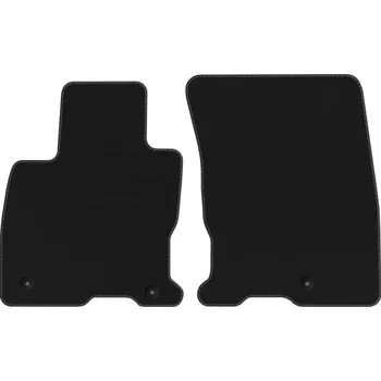 autokoberec Velurové autokoberce s upevněním v sadě Edecor