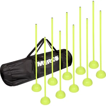 Merco Neon Dribbling 80 sada 10 slalomových tyčí