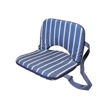 Skládací festivalová židle August Stripe Blue