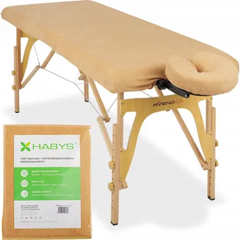 Prostěradlo SADA FROTÉ PROSTĚRADLO NA MASÁŽNÍ STŮL OCHRANNÉ 60X165 BEZ HABYS