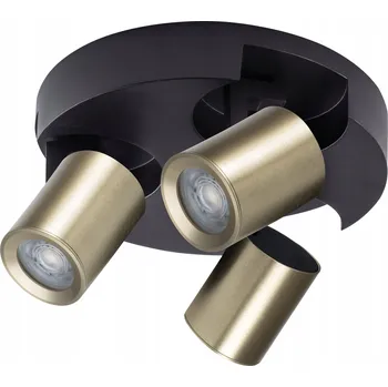 Nástěnné svítidlo Stropní/nástěnné svítidlo Kanlux LAURIN EL-3O B-G černo-zlaté