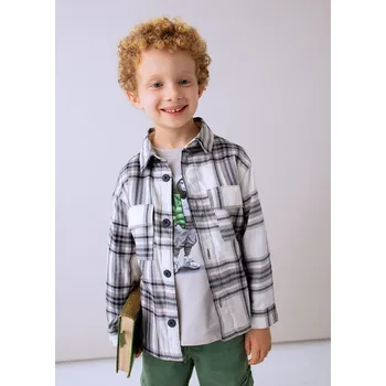 Chlapecká bunda Hrubá kostkovaná košile Mayoral - 1504123030 Veľkosť: 104