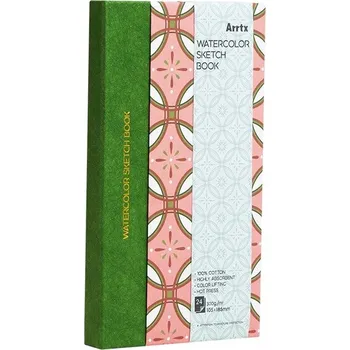 Blok ARRTX Watercolor 10,5x18,5cm, 24 listů