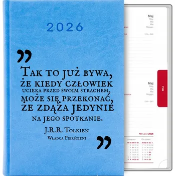 Kalendář Knižní kalendář 2026 A5 modrý