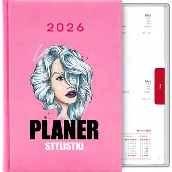 Kalendář Knižkový kalendář 2026 A5 růžový